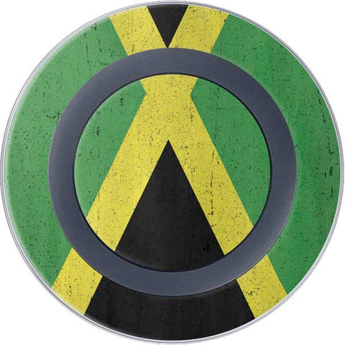 Jamaica Flag Distressed Wireless Charger Skin