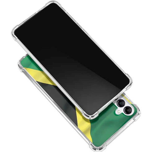 Jamaica Flag Gabb Phone 4 Clear Case