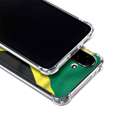 Jamaica Flag Galaxy A36 5G Clear Case