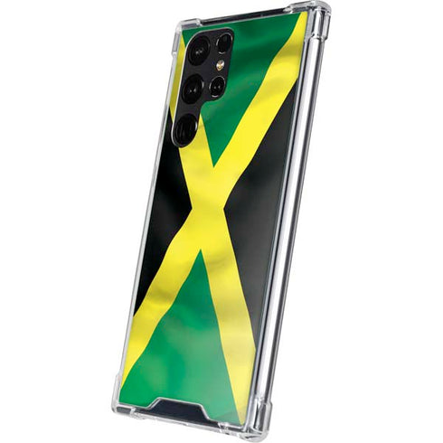 Jamaica Flag Galaxy S23 Ultra Clear Case