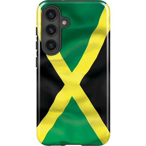 Jamaica Flag Galaxy S25 Impact Case