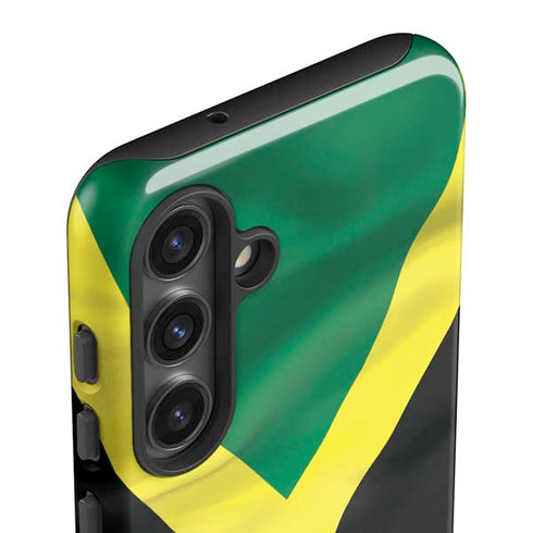 Jamaica Flag Galaxy S25 Plus Impact Case