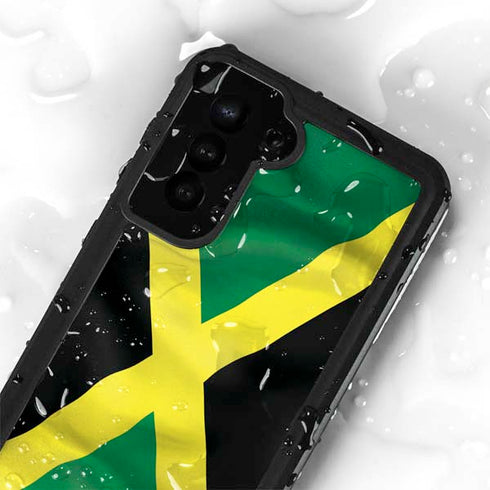Jamaica Flag Galaxy S24 Plus Waterproof Case