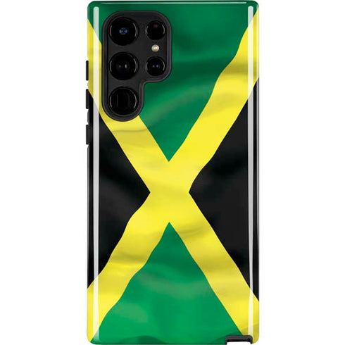 Jamaica Flag Galaxy Cases