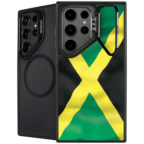 Jamaica Flag Galaxy S24 Ultra Kickstand Case