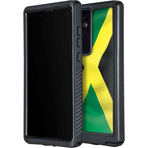 Jamaica Flag Galaxy S24 Ultra Waterproof Case