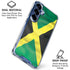 Jamaica Flag Galaxy S25 Plus Clear Case