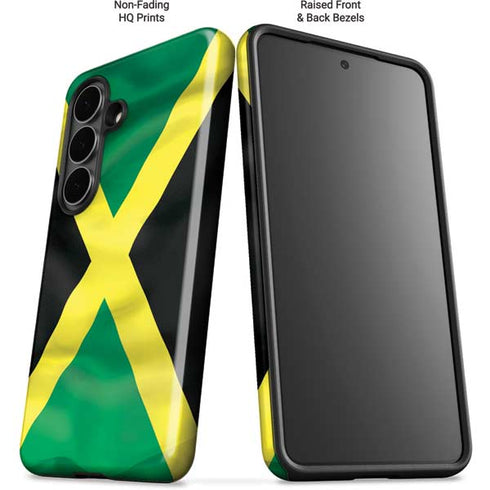 Jamaica Flag Galaxy S26 Plus Impact Case