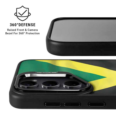 Jamaica Flag Galaxy S26 Plus Kickstand Case