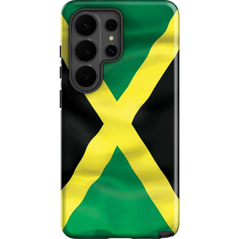 Jamaica Flag Galaxy S26 Ultra Impact Case
