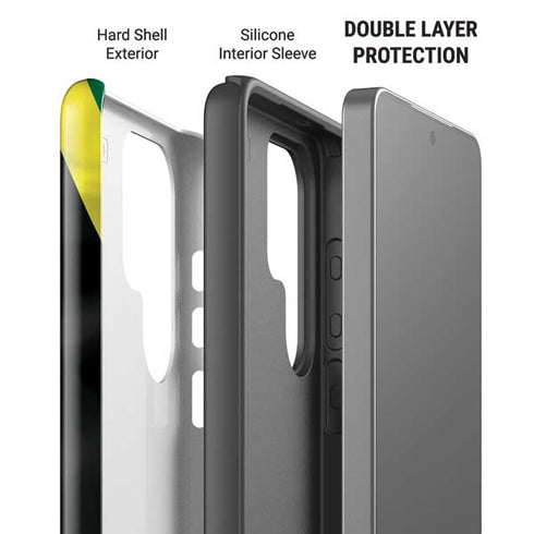 Jamaica Flag Galaxy S26 Ultra Impact Case