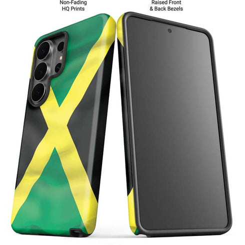 Jamaica Flag Galaxy S26 Ultra Impact Case