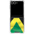 Jamaica Flag Galaxy Z Flip7 Clear Case