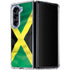 Jamaica Flag Galaxy Z Fold5 5G Clear Case