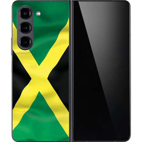 Jamaica Flag Galaxy Z Fold5 5G Skin