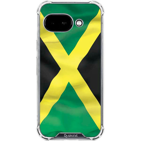 Jamaica Flag Google Pixel 9a Clear Case