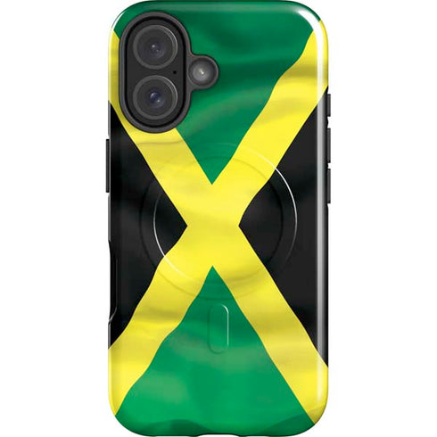 Jamaica Flag iPhone 16 Magsafe Impact Case