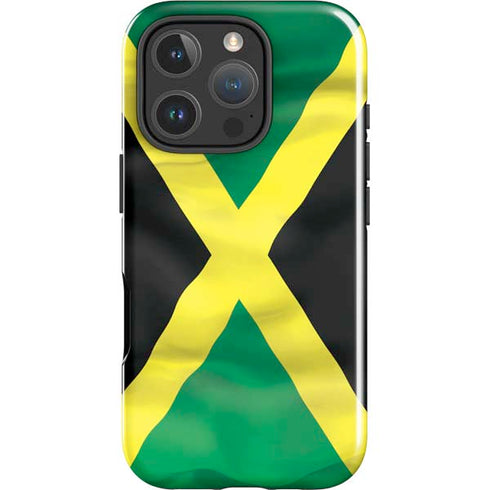 Jamaica Flag iPhone 16 Pro Max Impact Case