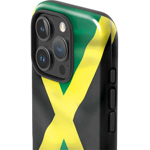Jamaica Flag iPhone 16 Pro Max Impact Case