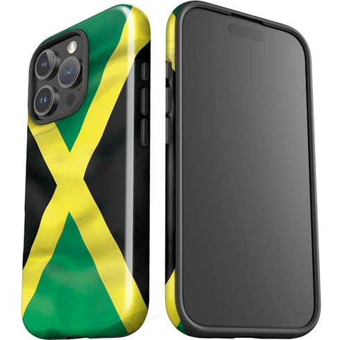 Jamaica Flag iPhone 16 Pro Max Impact Case