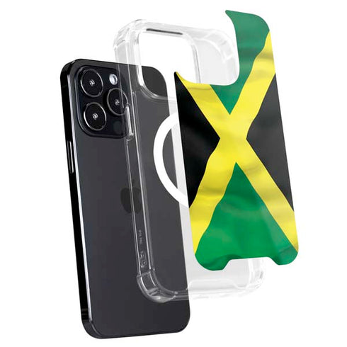 Jamaica Flag iPhone 16 Pro Max MagSafe Case