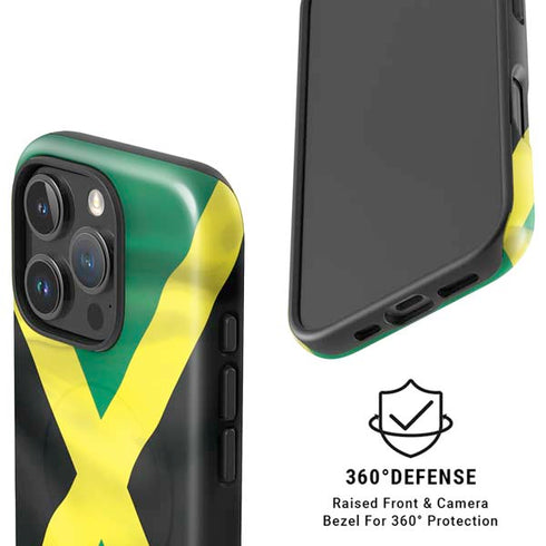 Jamaica Flag iPhone 16 Pro Max Magsafe Impact Case