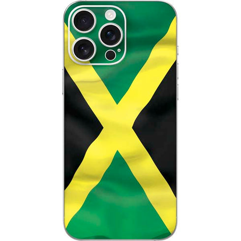 Jamaica Flag iPhone 16 Pro Max Skin