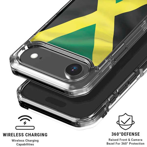 Jamaica Flag iPhone 17 Air Clear Case