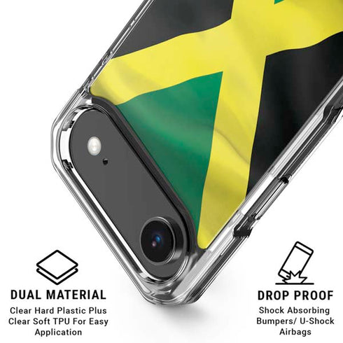 Jamaica Flag iPhone 17 Air Clear Case