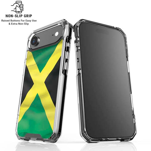Jamaica Flag iPhone 17 Air Clear Case