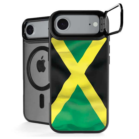 Jamaica Flag iPhone 17 Air Kickstand Case
