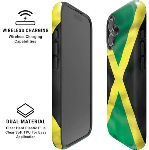 Jamaica Flag iPhone 17 Magsafe Impact Case