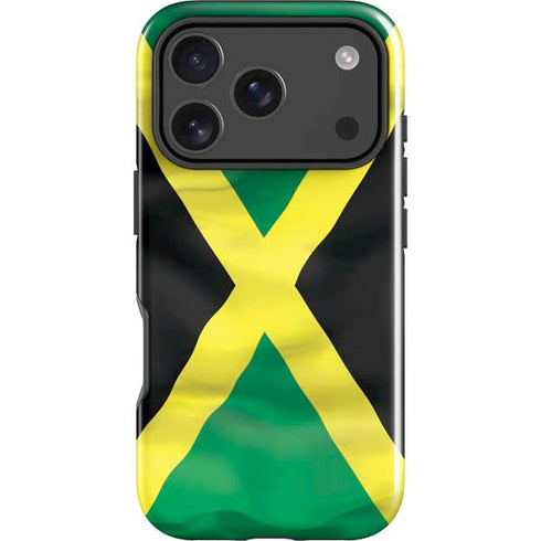 Jamaica Flag iPhone 17 Pro Impact Case