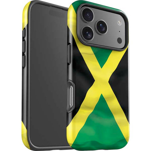 Jamaica Flag iPhone 17 Pro Impact Case