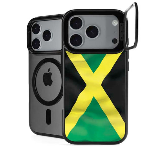 Jamaica Flag iPhone 17 Pro Max Kickstand Case