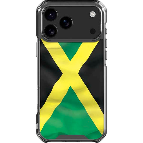 Jamaica Flag iPhone 18 Pro Max Clear Case
