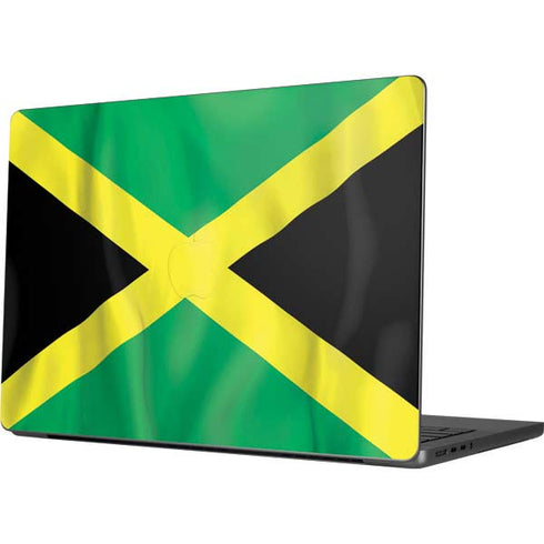 Jamaica Flag Apple MacBook Pro 14-inch Skin