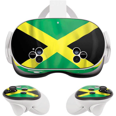 Jamaica Flag Meta Quest 3S Skin