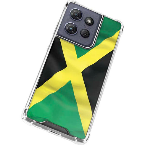 Jamaica Flag Moto G 5G (2025) Clear Case