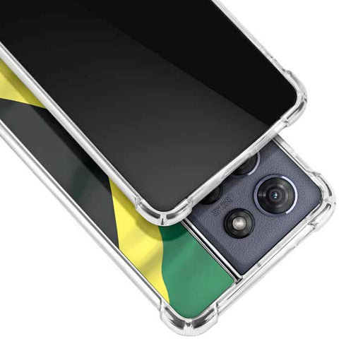 Jamaica Flag Moto G Power 5G (2025) Clear Case