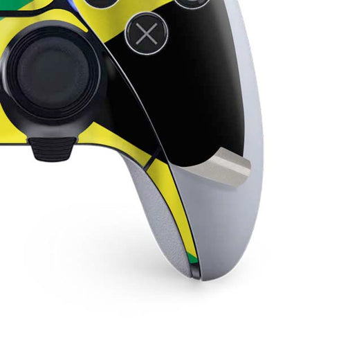 Jamaica Flag PS5 DualSense Edge Pro Controller Skin