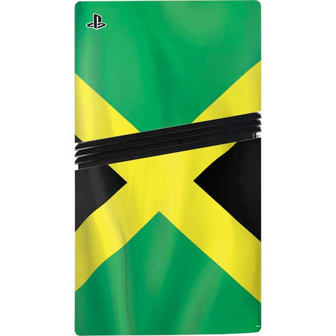 Jamaica Flag PS5 Pro Disk Bundle Skin