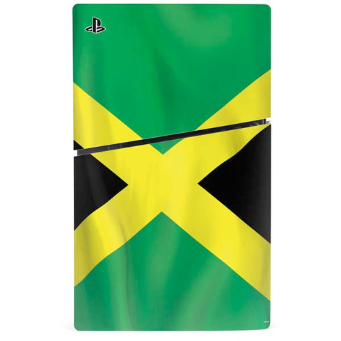 Jamaica Flag PS5 Slim Digital Edition Console Skin