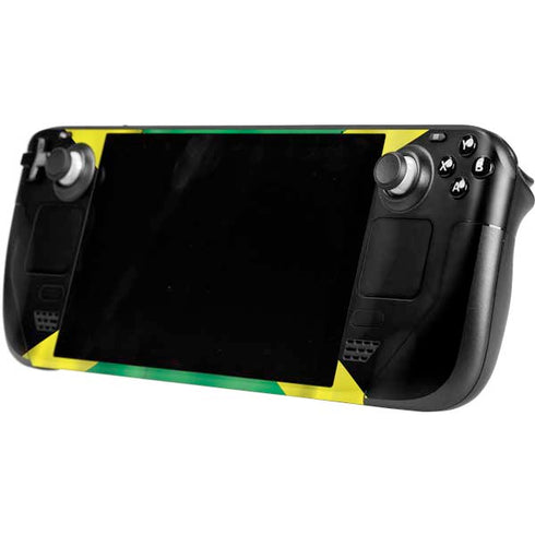Jamaica Flag Steam Deck Handheld Gaming Computer OLED Skin