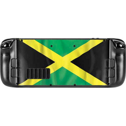 Jamaica Flag Steam Deck Handheld Gaming Computer OLED Skin
