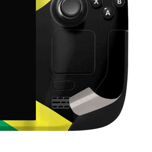 Jamaica Flag Steam Deck Handheld Gaming Computer OLED Skin