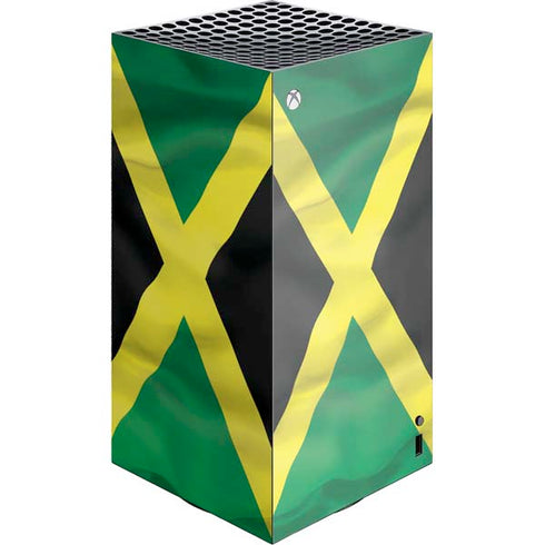Jamaica Flag XBox Series X Digital Edition Console Skin