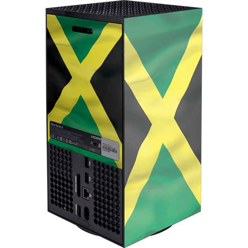 Jamaica Flag XBox Series X Digital Edition Console Skin