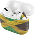 Jamaican Flag Dark Wood AirPods Skins