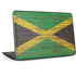 Jamaican Flag Dark Wood HP Chromebook Skin
